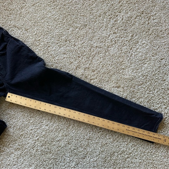 Abercrombie & Fitch The 90s Straight Mid Rise Jeans Curve Love Size 24 - Picture 5 of 7